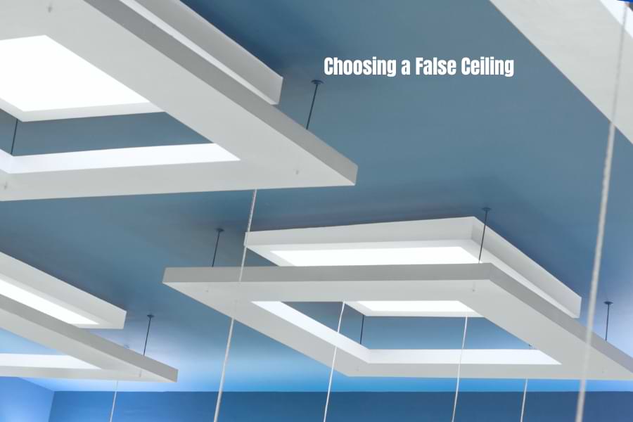 Factors to Consider When Choosing a False Ceiling for Your Living Room
