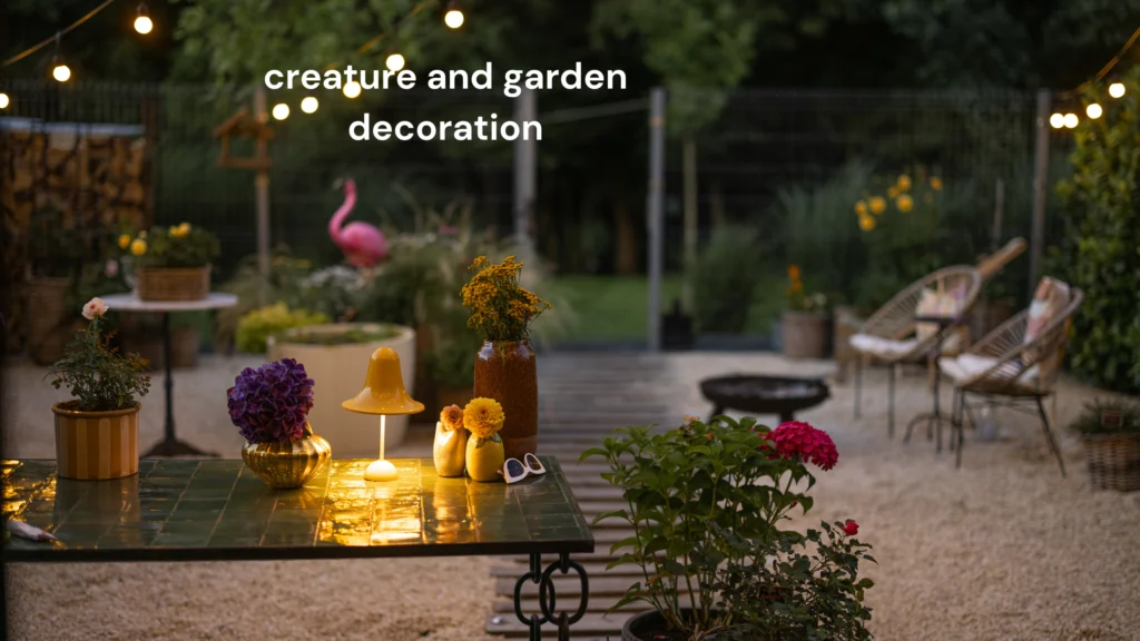 Creature and garden decoration