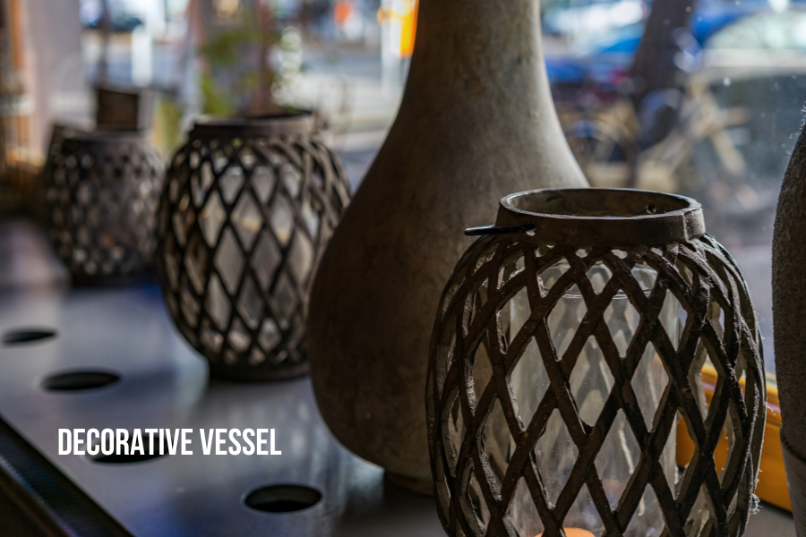 decorative vessel